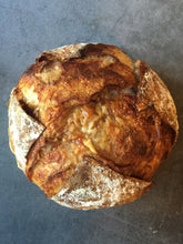 Load image into Gallery viewer, Cheese and marmite sourdough boule